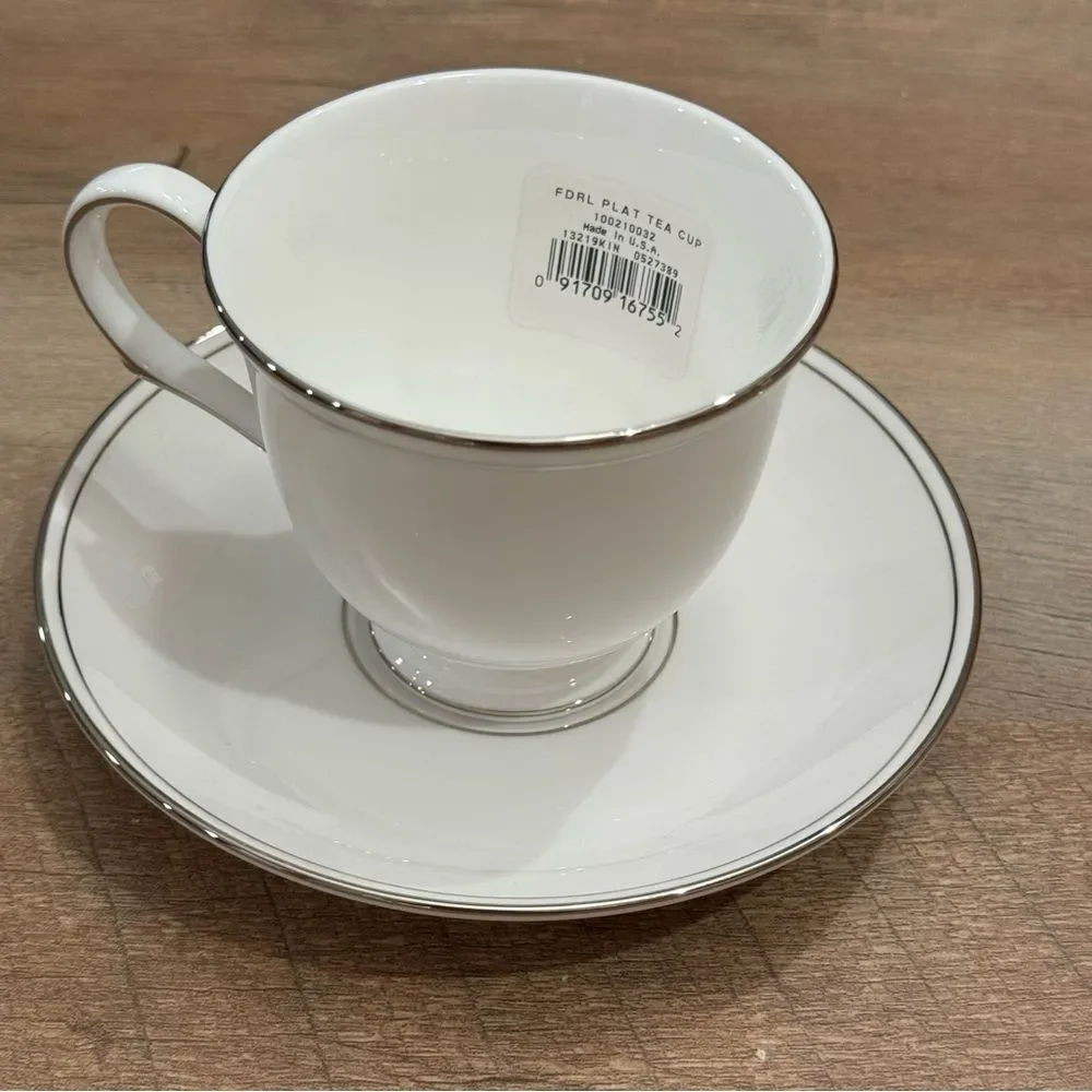 Lenox Federal Platinum 5 Piece Place Setting Fine Bone China